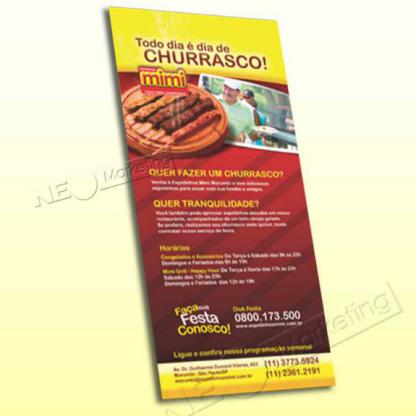 IMAGEM 9 - Folheto / Flyer 21 X 10