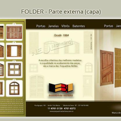IMAGEM 13 -  Folder 63 X 30 / 2 Dobra / 4 Cores / Frente e Verso