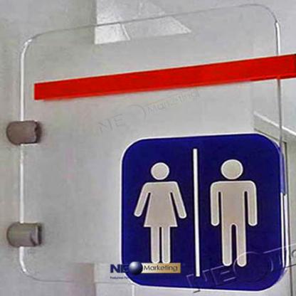 Identificação de banheiro 