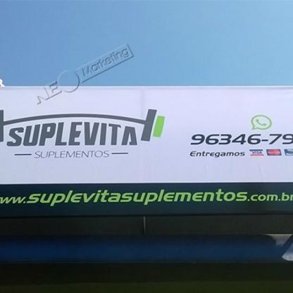 FOTO 21 - Painel em Lona Adesivada