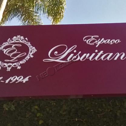 FOTO 39 - Painel ACM Letra Bloco PVC