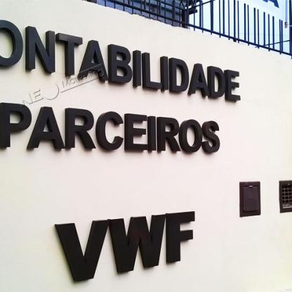 FOTO 32 - Letra Caixa Galvanizada