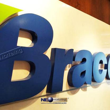 Letreiro 3d para Recepção