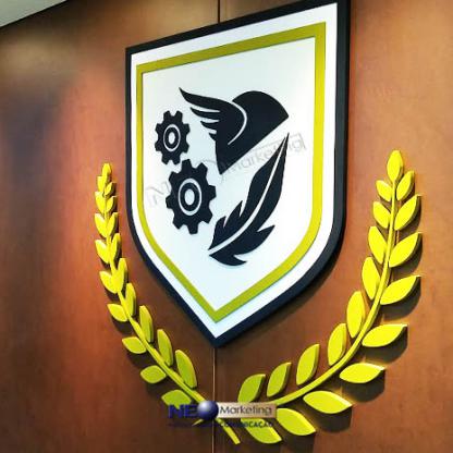 Logotipo Personalizado em MDF para Recepção