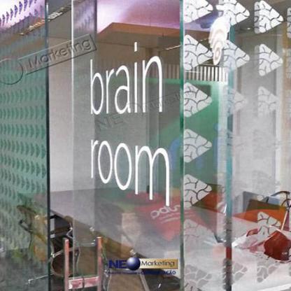 Adesivo para parede vidro 