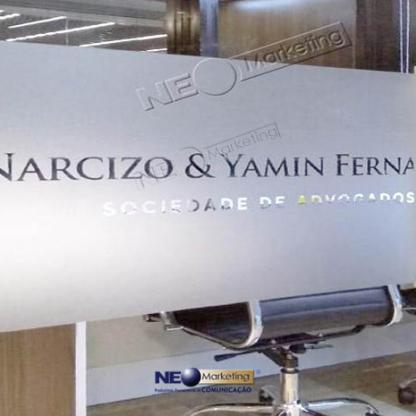 Adesivo para sala de escritório advocacia